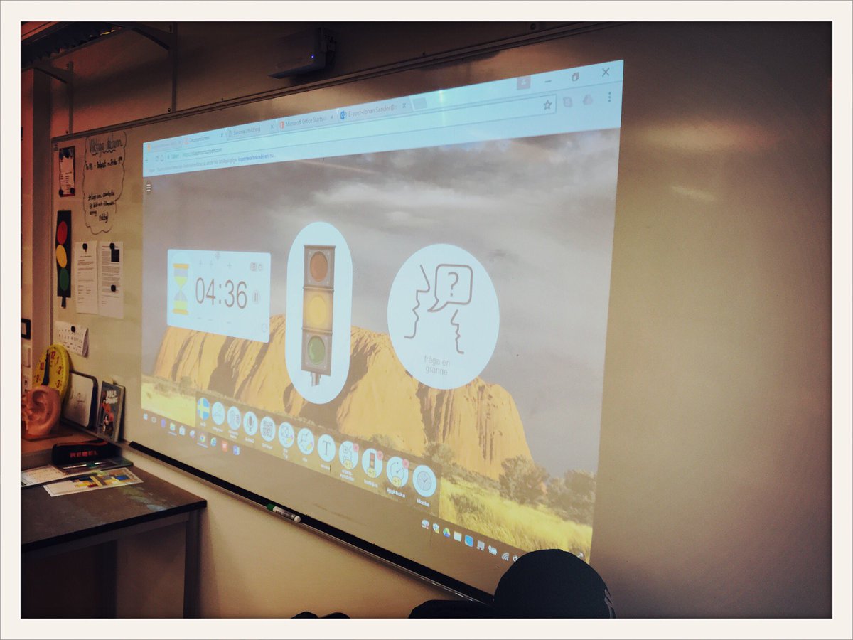 johsa981's tweet photo. Det som är bra för någon är bäst för alla. I mitt klassrum använder vi classroomscreen. Ett tydligt och uppskattat stöd för alla. #Rödaskolan https://t.co/FZeiGxTLNl