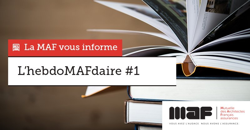 MAFassurances's tweet image. 📚 Chaque semaine la MAF vous propose une sélection des articles à avoir lu. A côté de chaque article, un petit résumé pour être sûr de ne lire que ce que vous ne savez pas déjà ! Notre sélection de la semaine ➡️ maf.fr/actualite/lheb… #teamarchi