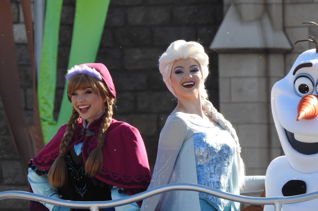 アナとエルサのウィンターグリーティング