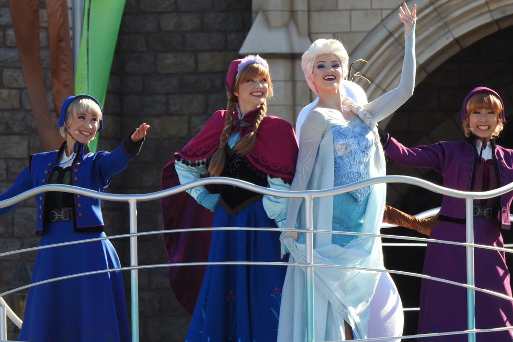 アナとエルサのウィンターグリーティング