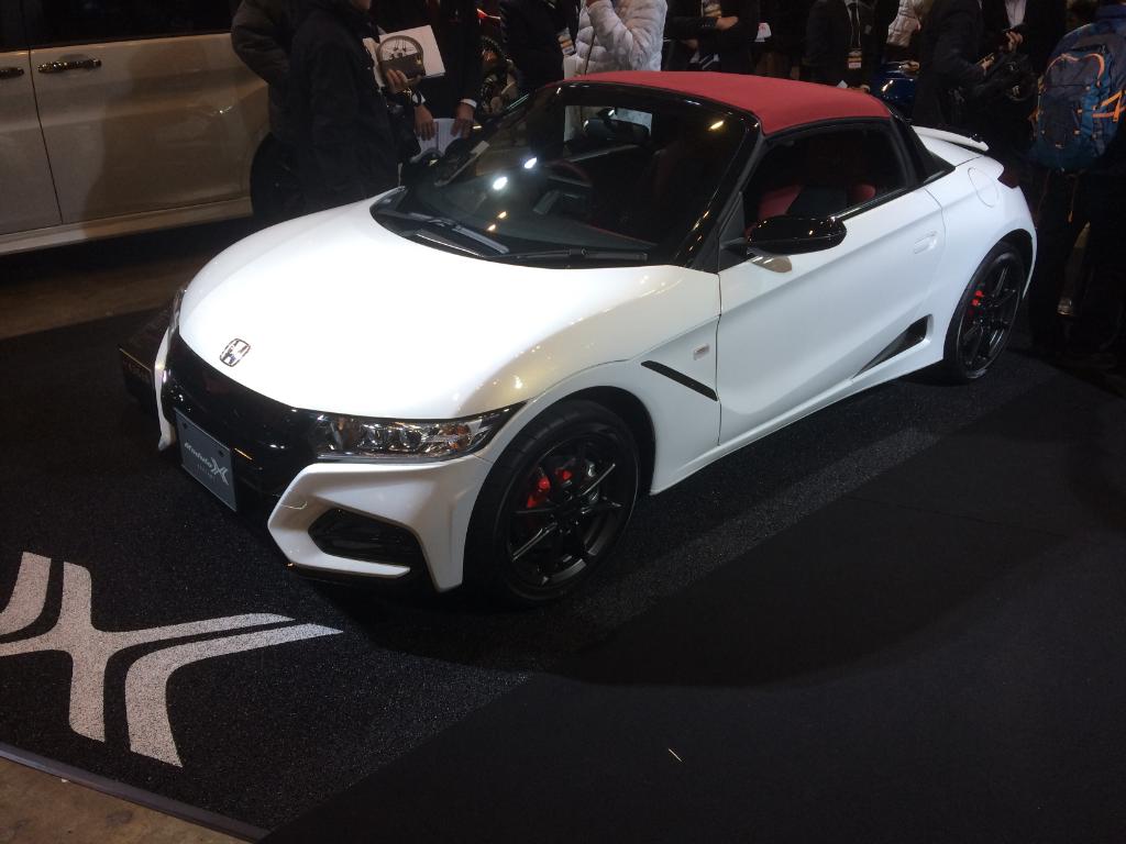 Honda 本田技研工業 株 開催中の Hondatas に S660 がmodulo Xのコンセプトモデルとして登場 空力効果を高める新開発のフロントエアロバンパーやアクティブスポイラー等を装備して 意のままにクルマを操る喜びを提案します Tas18 東京オート