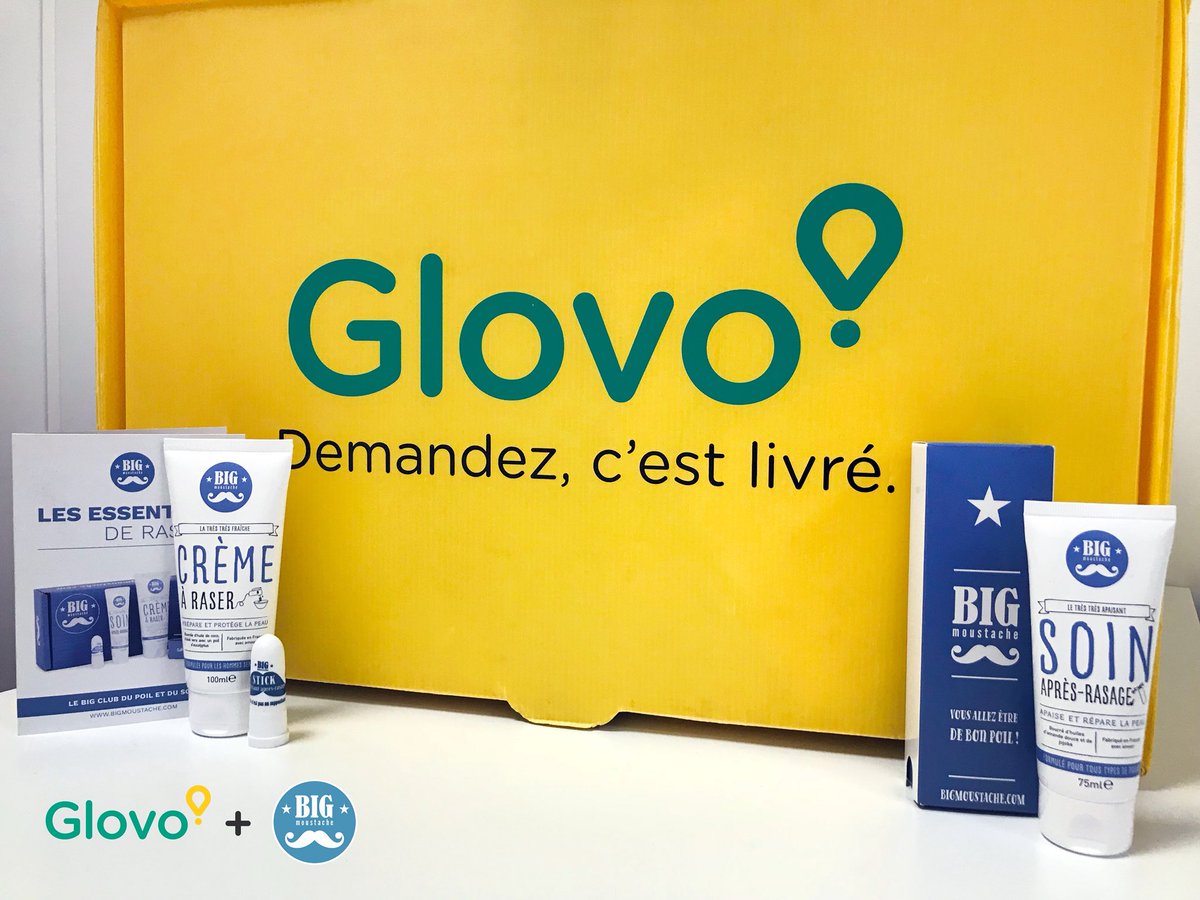 [Jeu Concours] <a href="/bigmoustache/">Big Moustache</a> et <a href="/Glovo_FR/">glovo_fr</a> s’associent pour combattre la flemmardise du dimanche ! 🏆
A gagner: un coffret rasage essentiel et 2 cafés livrés chez vous 💆🏼‍♂️☕️
Rdv sur nos pages Facebook et Instagram pour participer 
Que le meilleur flemmard gagne 😉