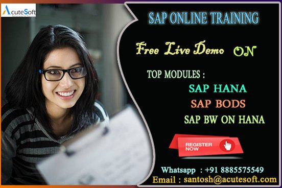 Bhanuacutesoft's tweet photo. #you Know #SAP? SAP is a Future Career Choice for #Professionals
 We are Conducting live Webinar Session on #SAPbods,#SAPHANA,#SAPBWONHANA.
 Register Now : https://t.co/XsHtkN9YAJ 

 #developers,#DataConsultant,#sql,#warehousing,#sap,
 #Consultants,#Implementationexperts. https://t.co/TCW4iRfLyx