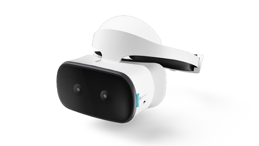 exhibitmagazine's tweet photo. #ExhibitExplores- @lenovo launched the much-anticipated world’s first standalone Daydream VR headset - Lenovo Mirage Solo with Daydream. #CES2018 @CES #ExhibitatCES #RelianceatCES @RelianceDigital @thetechycom https://t.co/AtLu271oJF