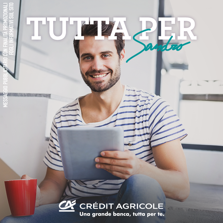 CA_Ita's tweet photo. #tuttaperte: scopri anche tu #Nowbanking, l’online banking di #CréditAgricole! Come Sandro, che può accedere ai servizi bancari con il device che preferisce, da qualsiasi luogo, 24 ore su 24. https://t.co/STs5OLzsJb https://t.co/r4i9G9J5om