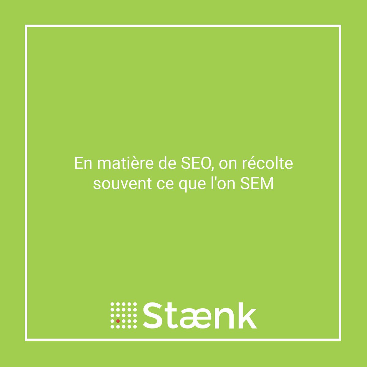 Staenk_'s tweet photo. … Proverbe d’un expert SEO chinois https://t.co/KRU6du5At1
