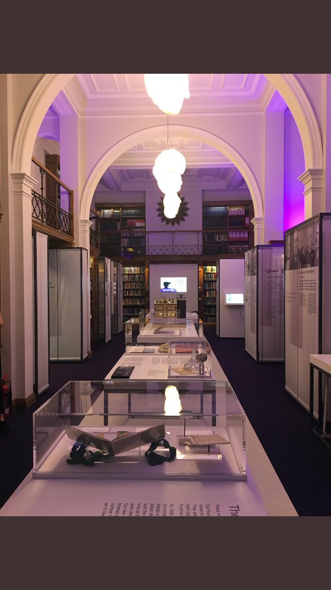 New unique event space available <a href="/ricsaps/">RICS @ Parliament Sq</a> for this year, The Library with #RICS150 exhibition is available for drinks receptions with amazing food from <a href="/RouxAPS/">Roux @ Parliament Sq</a>
