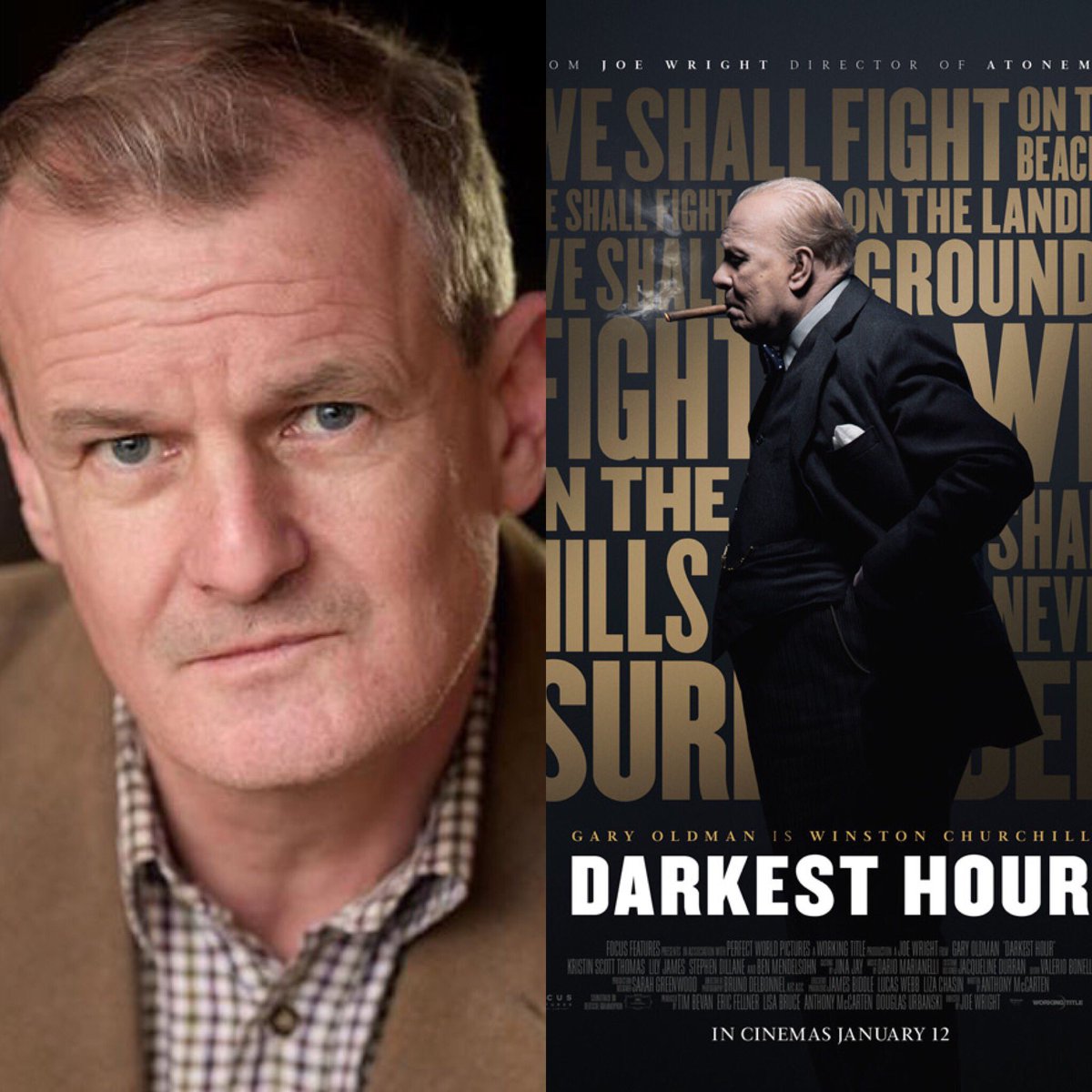 #DarkestHour reaches UK cinemas today! Our very own Miles Gallant appears in the film. Make sure you go and see it! #wcm #wcmteam #agent #actor