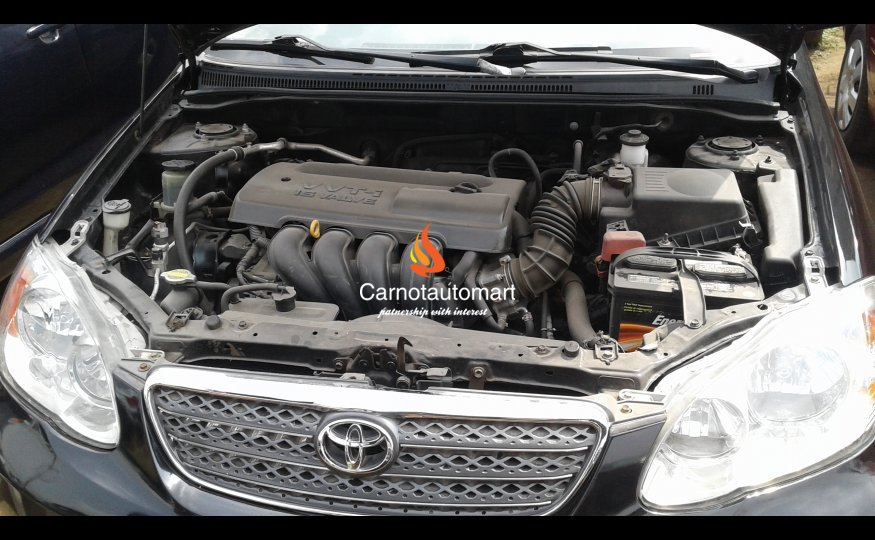 CarnotautoMart's tweet photo. FOR SALE: BLACK TOYOTA COROLLA 2006 for ₦2,300,000. For more enquiries, please go to https://t.co/JtNjtmvkii or https://t.co/SEjtGpAOUW. https://t.co/eD7EkVcmnL