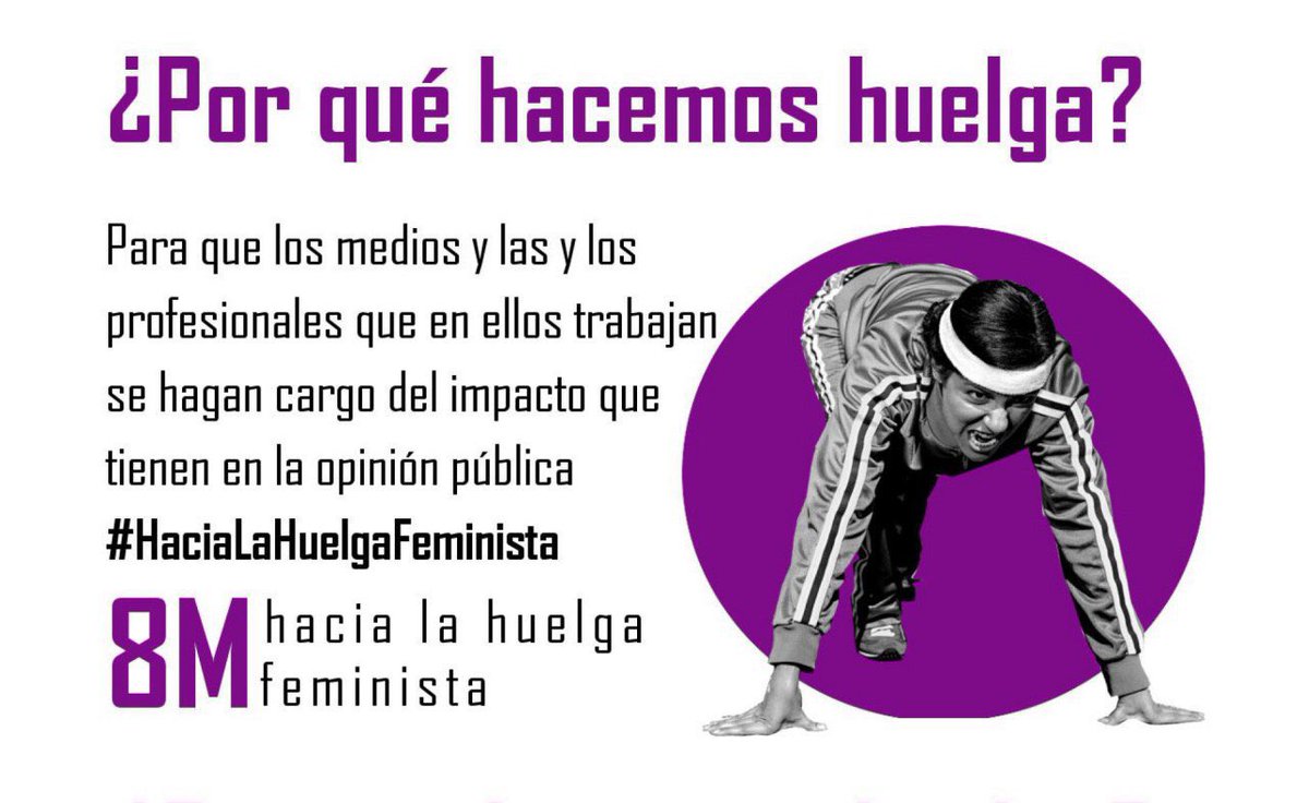 MDMujeres's tweet photo. #HaciaLaHuelgaFeminista porque el sistema capitalista y patriarcal nos oprime. https://t.co/5GXC6HqcQJ