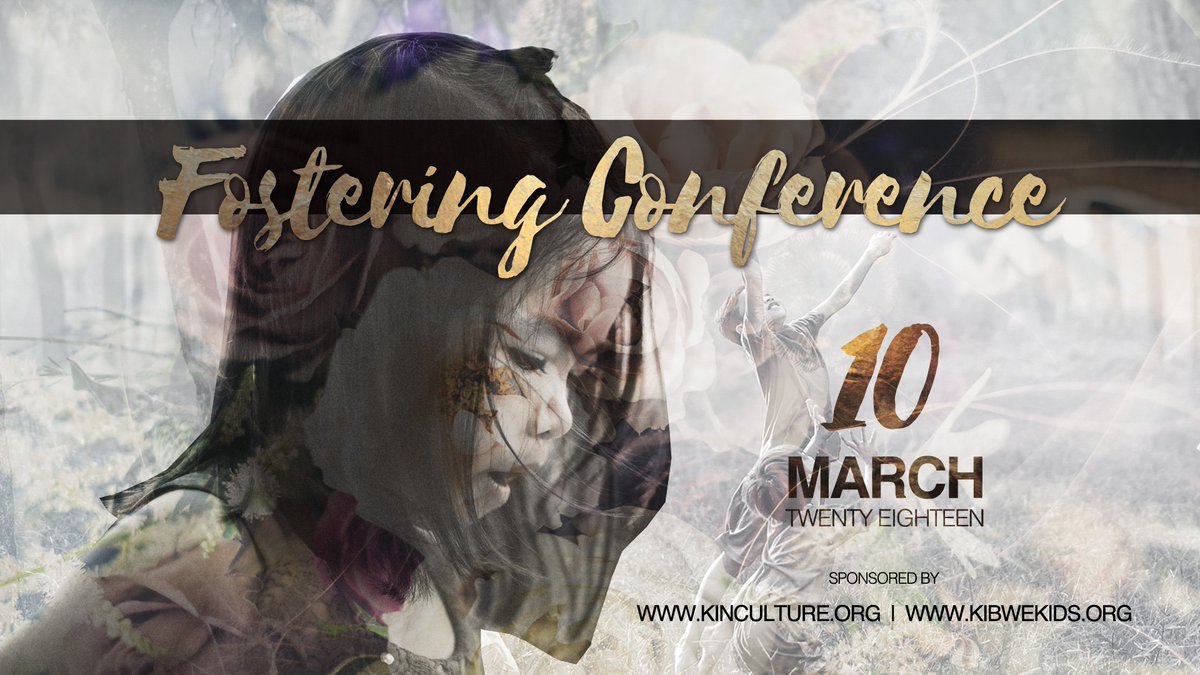 And registrations for our Fostering Conference in collabiration with @KCvillage are now open! To register, click here: ow.ly/RT8930hIG3j 
See you on the 10th of March!
#kibwekids #kinculture #fosterconference #fostering #safetyparents #orphans #vulnerablechildren #ngo