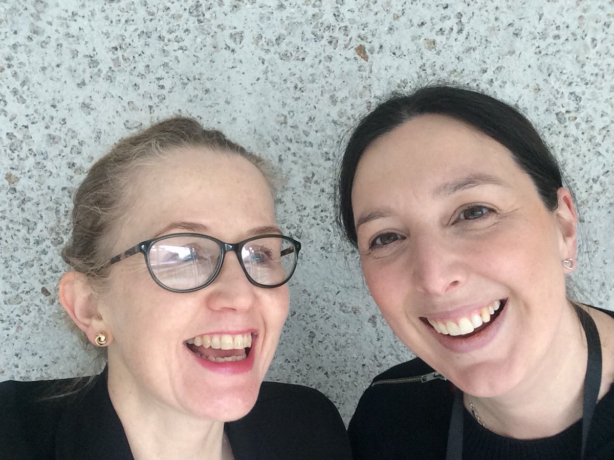AddingtonSteph's tweet photo. Good to meet the mighty @GongGasGirl 

Outstanding work Tanya! 

#WSMLondon18 #30yearsofWSM https://t.co/rFhFmw4TSB