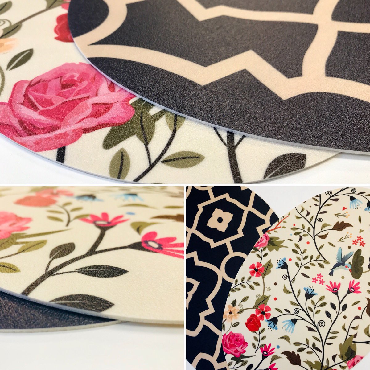 ottimodigital's tweet photo. These stunning samples really show off what can be done using our Printable Floor Lino! 
Typical applications may include showrooms, exhibitions and retail. #print #graphics #floorlino #5mwide #yourprintpartner https://t.co/3iezGGHXNG