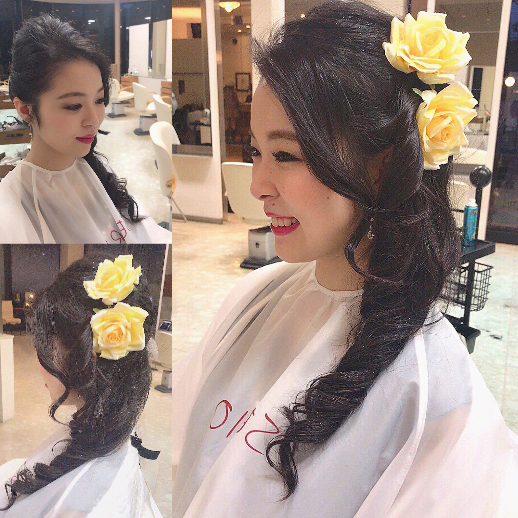 画像 成人式2次会はサイドアップ 成人式18 ヘアセット T Co 734elbzq7u Matomehub まとめハブ