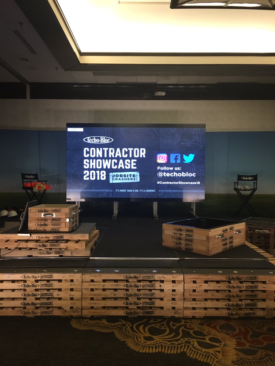 TechoCurtis's tweet image. We&apos;re ready for an awesome @techobloc Contractor Showcase in Raleigh! It&apos;s not too late to attend. @paverpete1 and @techotaphouse @TechoHunt