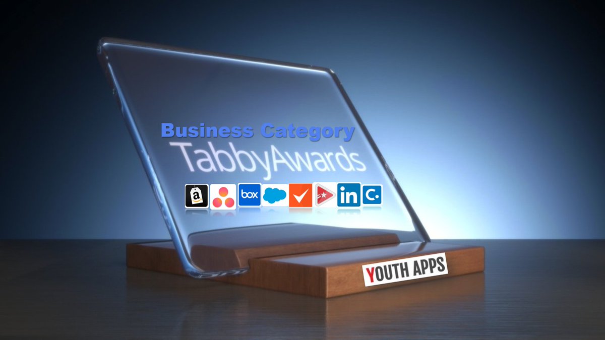 YouthAppps's tweet photo. Tabby 2017 Awards – Best Business Category Mobile App, https://t.co/UrD9NZAJrf #TabbyAwards #BusinessCategoryApps #BestApps #AwardedApps #AmazonSellerApp #AsanaApp #BoxApp #ConcurApp #HireVueApp #InvoiceApp #LinkedApp #SaleforceApp https://t.co/vblG5ZHPEy