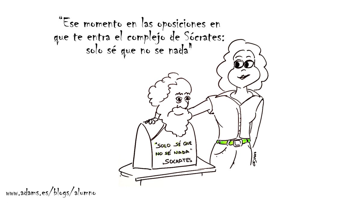 Adamsformacion's tweet photo. En #HistoriadelOpositor "solo sé que no sé nada" con @Mario_LGuerrero 

👉https://t.co/xYBrBdjvRc https://t.co/lqbtuxC4wk