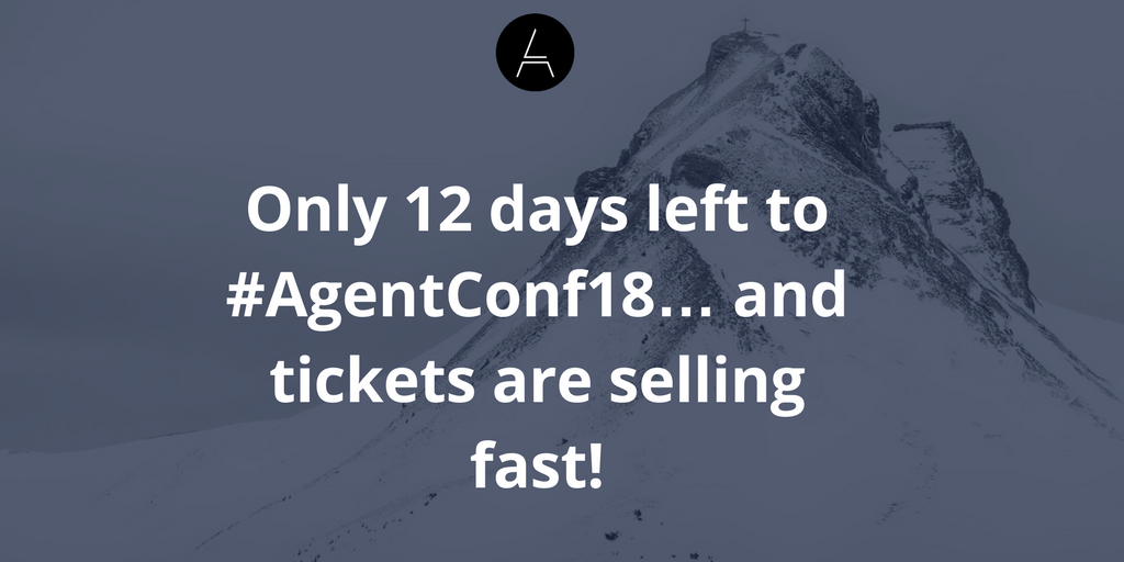 AgentConf's tweet photo. Do you want to come to #AgentConf18? You can buy your tickets here โข https://t.co/Jo5vQgw9Kb https://t.co/QhaLyKy4lu