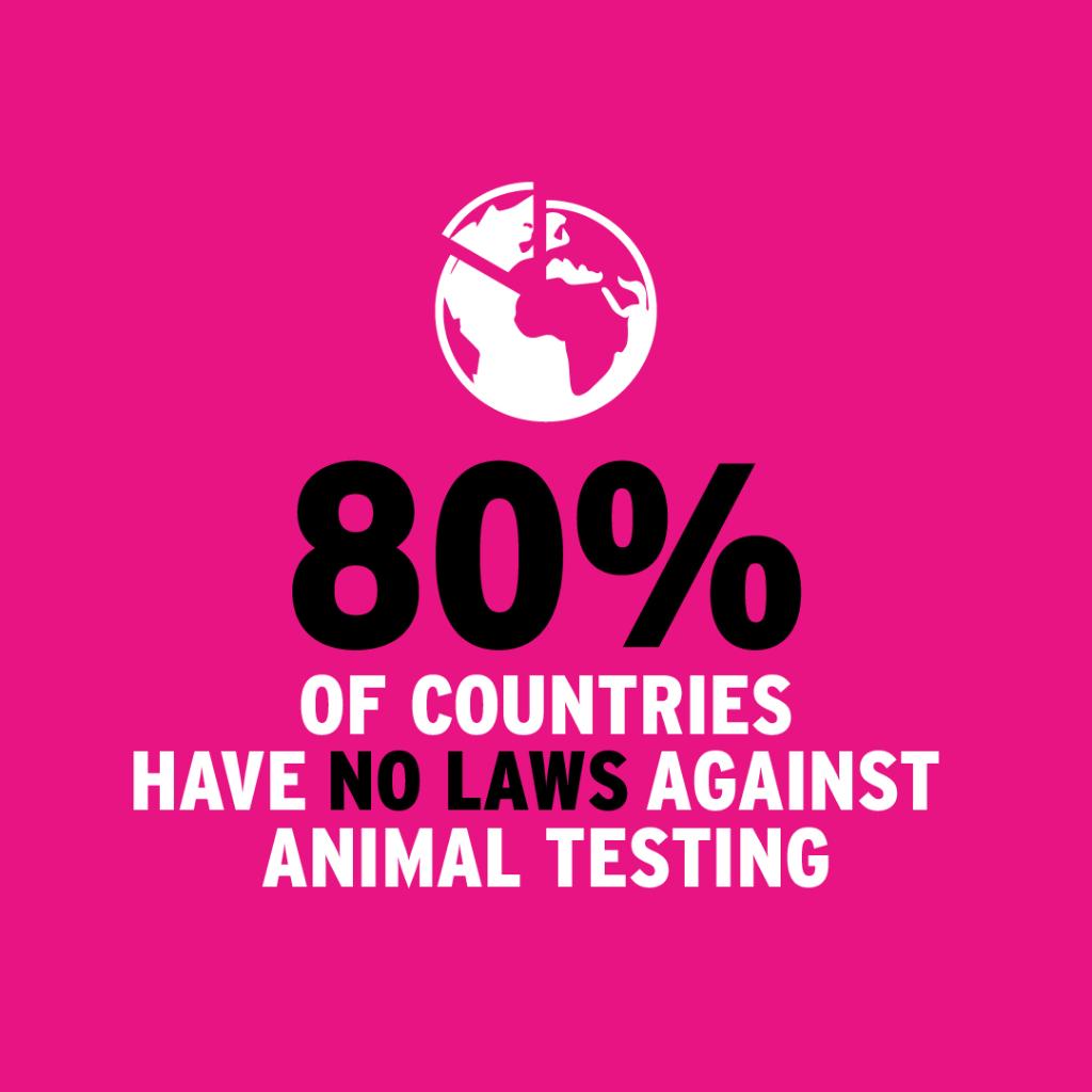 TheBodyShop's tweet image. It&apos;s shocking that 80% of countries still have no laws against animal testing. It&apos;s 2018. This cruel practice is outdated. Let&apos;s end it together. Sign and share now. thebodyshop.com/ban-animal-tes… #ForeverAgainstAnimalTesting