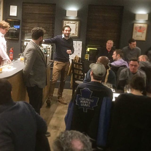 WoolfSungBrands's tweet photo. Angus and Daniel in action at Monday’s tasting at @sohowhiskyclub #soho #bourbon #whiskey #whisky #london #tasting #davidnicholson #limestonebranchdistillery #mondaymotivation https://t.co/n6k6fDCV1v