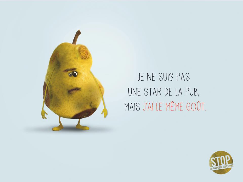 stylaramia's tweet photo. "Je ne suis pas une star de la pub mais j'ai le même goût" : très jolie campagne pour lutter contre le #gaspillagealimentaire
#publicité #communication https://t.co/X9VdOG56mP