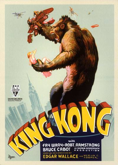 King Kong (1933) - facebook.com/justgoodmovies… #KingKong #Classic #MonsterMovie #CreatureFeature #Cinema #StopMotion #FayWray #MerianCCooper #ErnestBSchoedsack #RobertArmstrong #BruceCabot