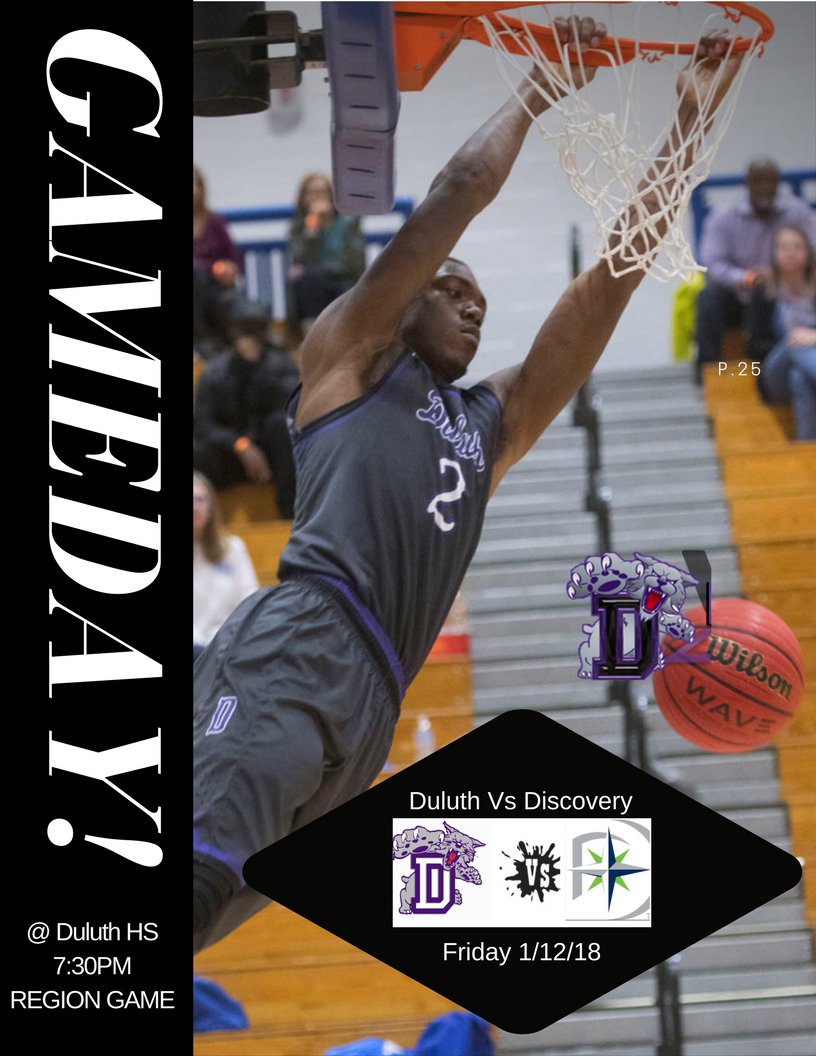 DuluthHighHoops's tweet photo. IT'S #GAMEDAY all team play at HOME for our 2nd #6AAAAAAA #RegionConference Meetup vs #DiscoveryHS Girls 6pm/Boys 7:30pm. #LetsGoWildCatNation! #highschoolhoops#ballislife#basketball#studentathletes https://t.co/F8p1hMyEyz