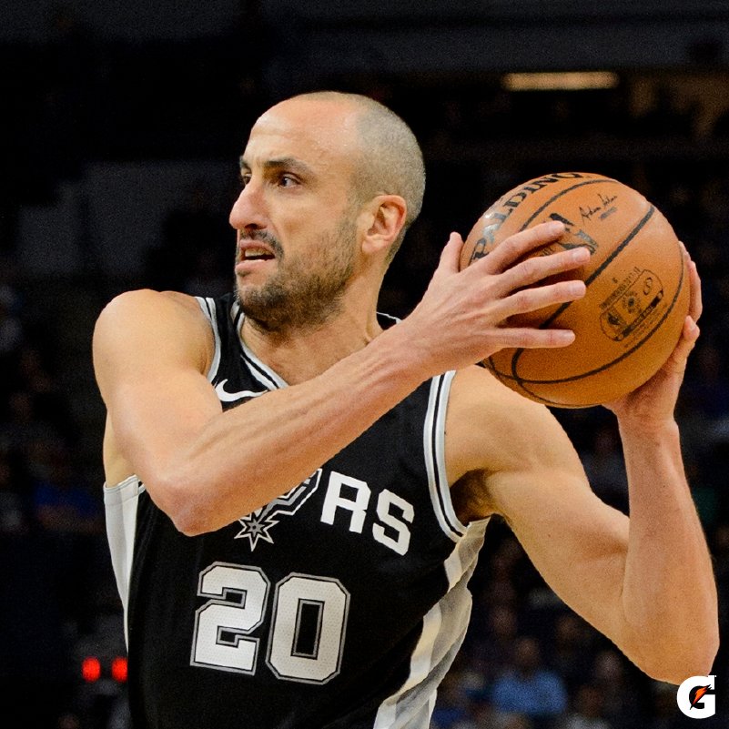 <a href="/manuginobili/">Manu Ginobili</a> es inspiración para todos los que amamos el deporte, tiene 40 años y no para se sorprender al mundo! Ayudemos dando RT a este tweet para que el mejor deportista argentino de la historia llegue al #AllStarGame de la NBA. 1 RT=1 voto #NBAVote Manu Ginobili #UnPocoMás