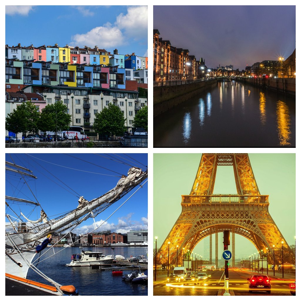 It's the last weekend of our New Year's Sale.  Book now to take advantage of some great offers at flybmi.com

(Photo - Four destinations on the bmi network, from clockwise:  Bristol, Hamburg, Oslo and Paris)