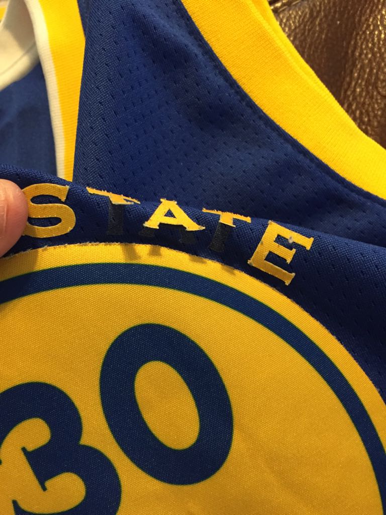 nike jersey letters falling off