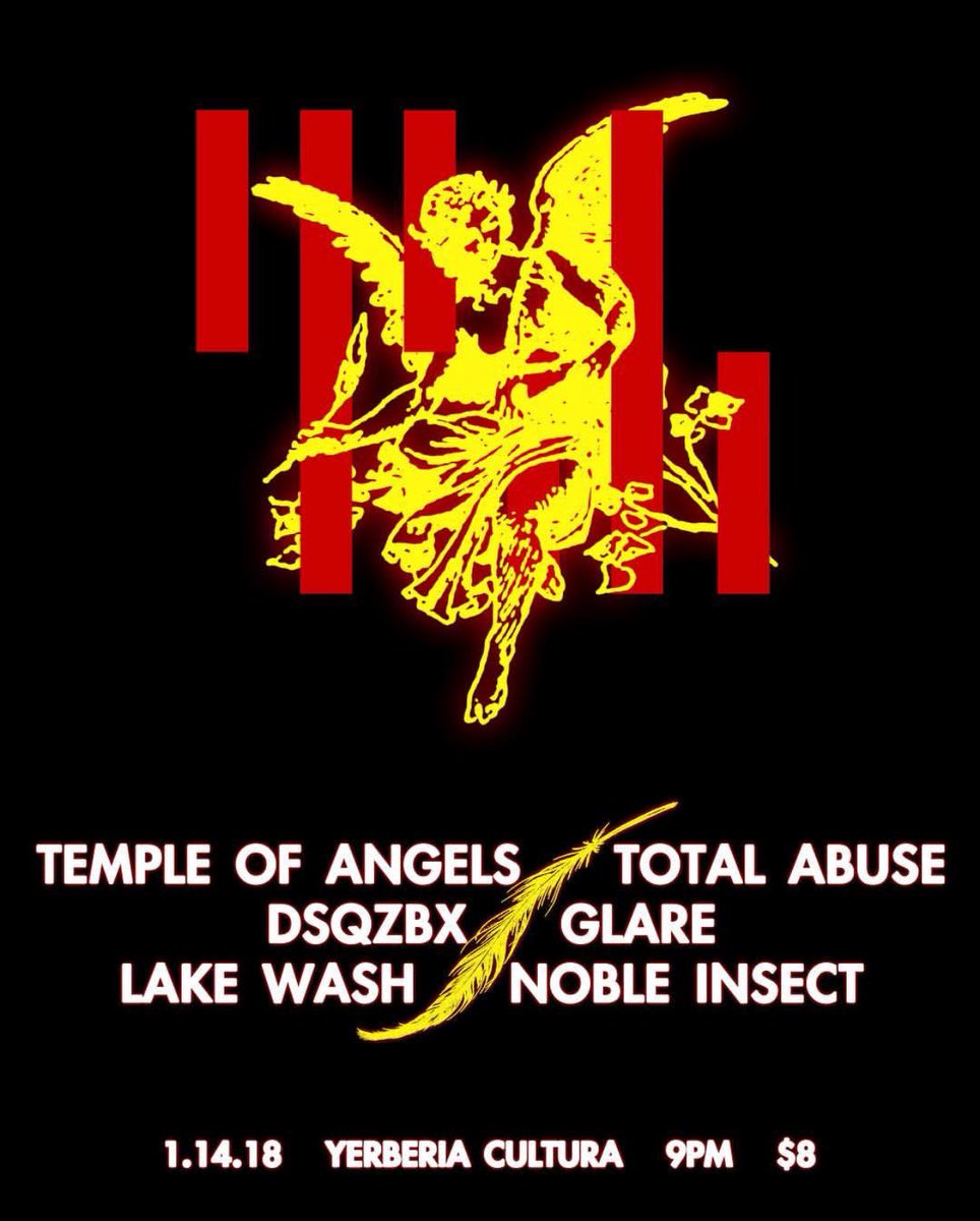 Weekend shows: Drag party tonite! Mwmbwls and more this Saturday, Temple of Angels, Total Abuse, more on Sunday 👏🏽