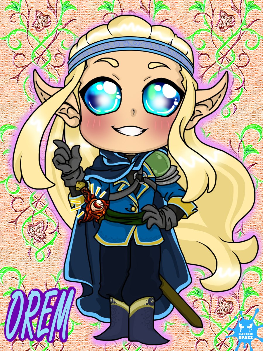 BlooeyedTroll's tweet photo. Chibi Orem. So fancy, so cute....totally not going to take the advice from the infamous "kill your friends sword". Nope. Never....not this Eladrin!
#criticalhit #criticalhitpodcast #killyourfriendssword #ChibiCritter #eladrin #DnD https://t.co/TcKq2sXBky