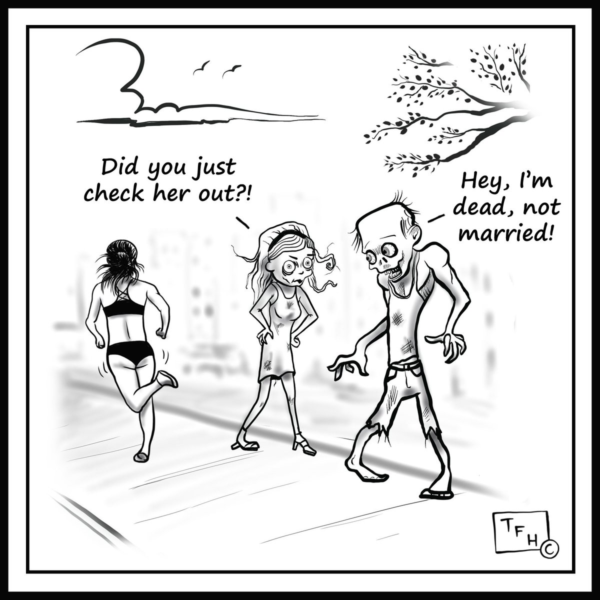 TinFoilHatCmcs's tweet photo. Zombies, right? #comic #comics #cartoon #humor #fun #funny #FridayFeeling #art #DimeFrame #artist #TinFoilHatComics

Don't miss this week's bonus panel --> https://t.co/5b5pTAaOKS https://t.co/U1xiLkM8xH