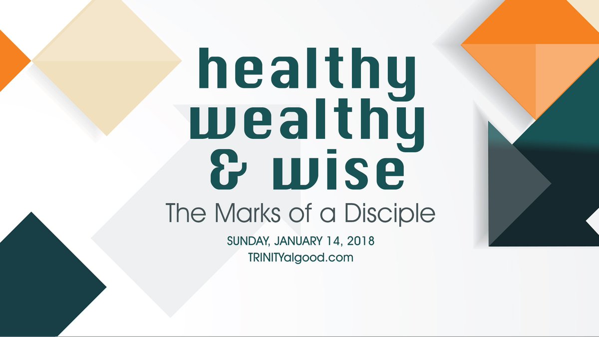 TRINITYalgood's tweet photo. This Sunday at TRINITYalgood "The Marks of a Disciple" with Pastor Mike Campbell | 8:30 am &amp; 10:30 am https://t.co/bcXWdL6sPA
