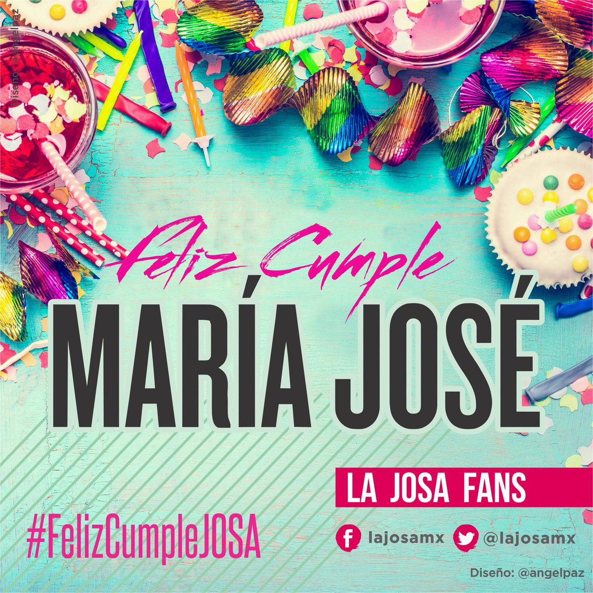 Feliz Cumpleaños a nuestra musa e inspiración!!! <a href="/lajosa/">Maria Jose Loyola</a>, te amamos tanto!!! Que sea un gran y hermoso día!! pásalo increíble!! 😍😃😘