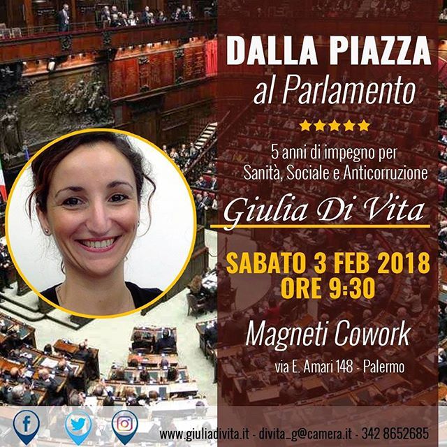 GiuliaDiVita's tweet image. Siamo alla fine di questa avventura che ha portato oltre 100 cittadini comuni dentro la più importante Istituzione della Repubblica Italiana. Io ho avuto l'onore di essere fra questi, e dopo 5 anni di duro lavoro e battaglie in #Parlamento voglio raccont… ift.tt/2EB86rx
