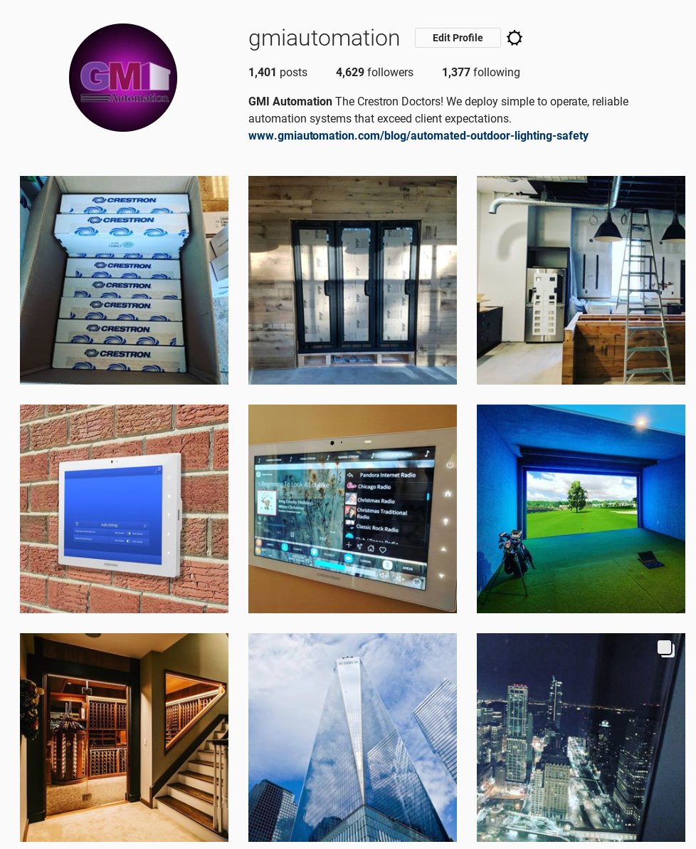 Are you on Instagram? So are we! Check us out at instagram.com/gmiautomation/ and see some of our best #DoneRightNotEasy systems and other work!