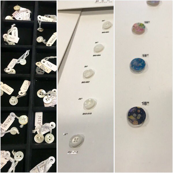 blakemillfash's tweet photo. Sourcing small buttons for new shirts and we couldnโt help but think about the recent goings on.... โMy button is bigger than your buttonโ ๐ฌ You know the great thing about small buttons... Makes your hands look bigger ๐๐ผ๐ #ButtonEnvy #NuclearButton #WhatIsGoingOn https://t.co/fsi7KymXcC