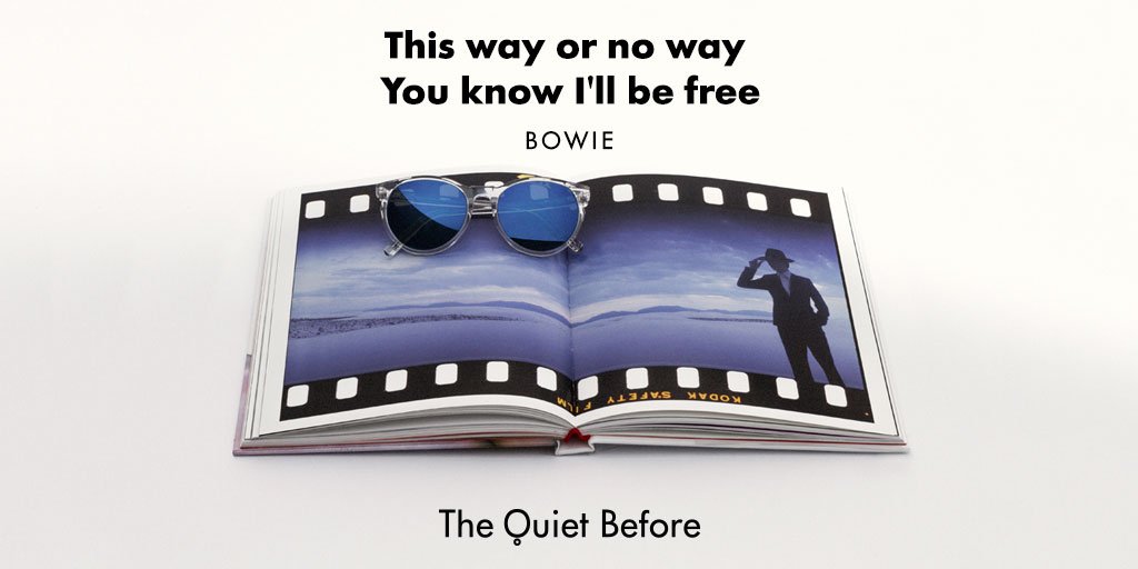 Friday is here and it’s bringing another playlist for all of you music lovers, and it's about David Bowie...🎸🎸🎸

Find out more on our blog: bit.ly/2EzCVgo

#thequietbefore #sunglasses #bowie