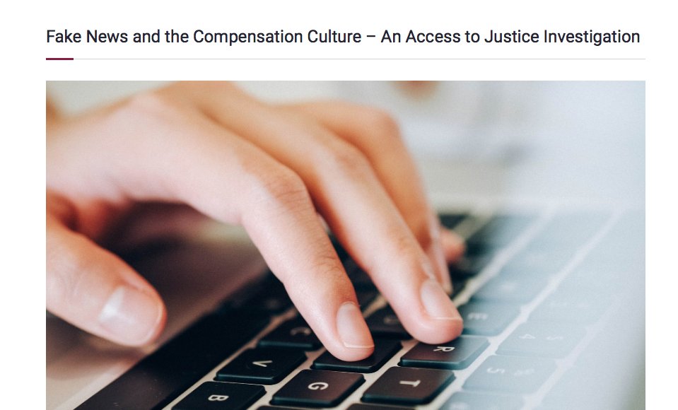 Fake news, weak necks, and the war against access to justice.
accesstojusticeactiongroup.co.uk/fake-news-and-…