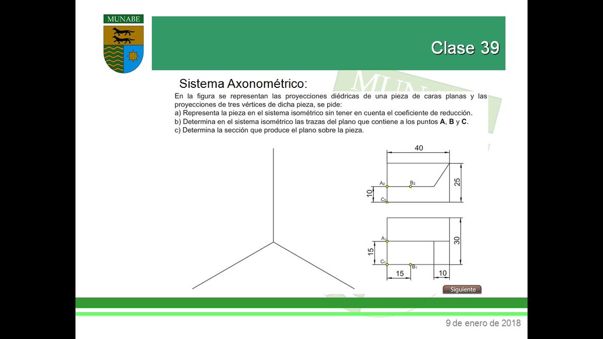 Ayalde_Munabe's tweet photo. Dibujo Técnico de 2º de Bachillerato en @Colegiomunabe, problema de axonométrico resuelto paso por paso: nos apoyamos en el Google Classroom para trabajar la asignatura, gracias a la plataforma @BBYDigital. #munabe #ipad #TBL #flippedclassroom #selectividad2017 #dibujotecnico https://t.co/lnhQuVtXyS