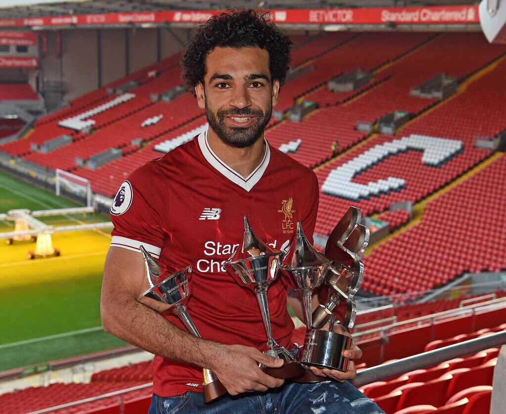 MoSalah's tweet photo. ⚽️⚽️ https://t.co/ozf31EQkOm