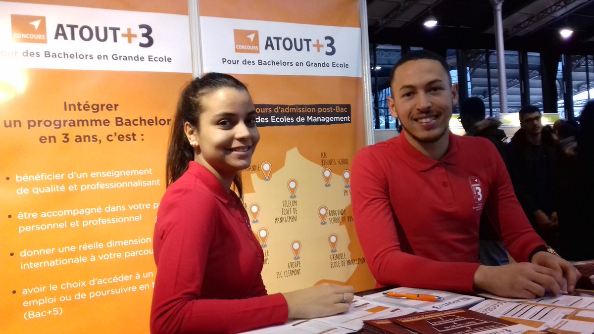 Retrouvez nous cet après-midi à La Villette à Paris au Salon Post-Bac. RDV Stand 94 ;)