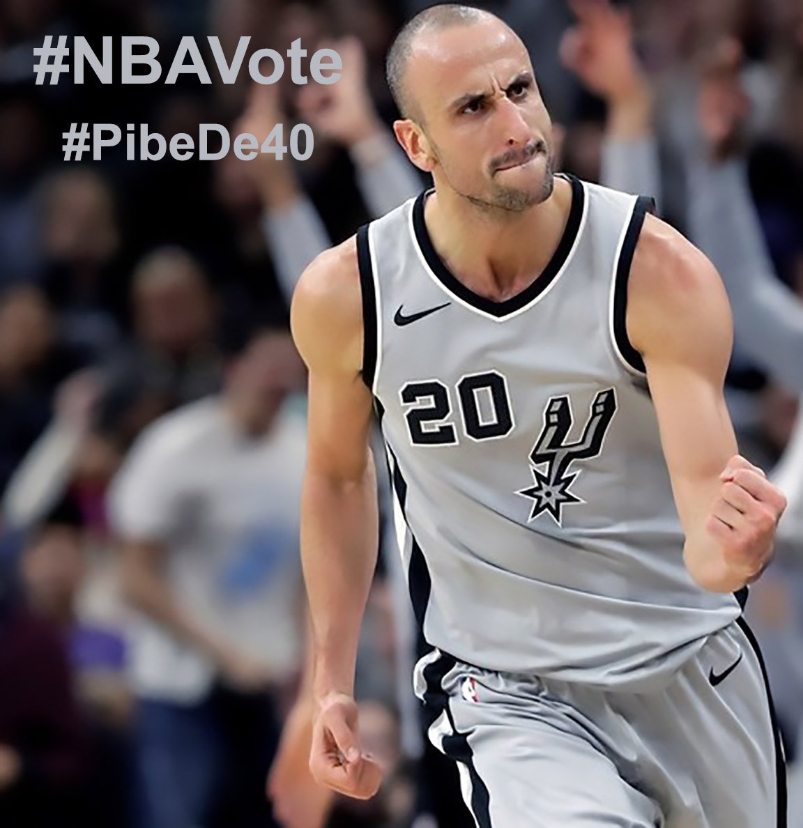 VigilanteArtist's tweet image. 1 RT = 1 VOTO #NBAVote 

Últimos días de votación para que Manu Ginobili #NBAVote pueda estar en el Juego de las Estrellas NBA! 

Vamoooos todos a RT  Manu Ginobili #NBAVote   

 #PibeDe40