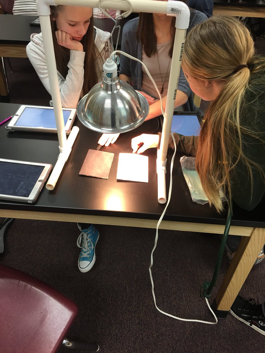knowpower8's tweet photo. Modeling which surfaces have a higher albedo! If you don’t care you should, this is what keeps us cool when it’s hot and warm when it’s cold!
#earthscience #modeling https://t.co/hho7EFMPHf