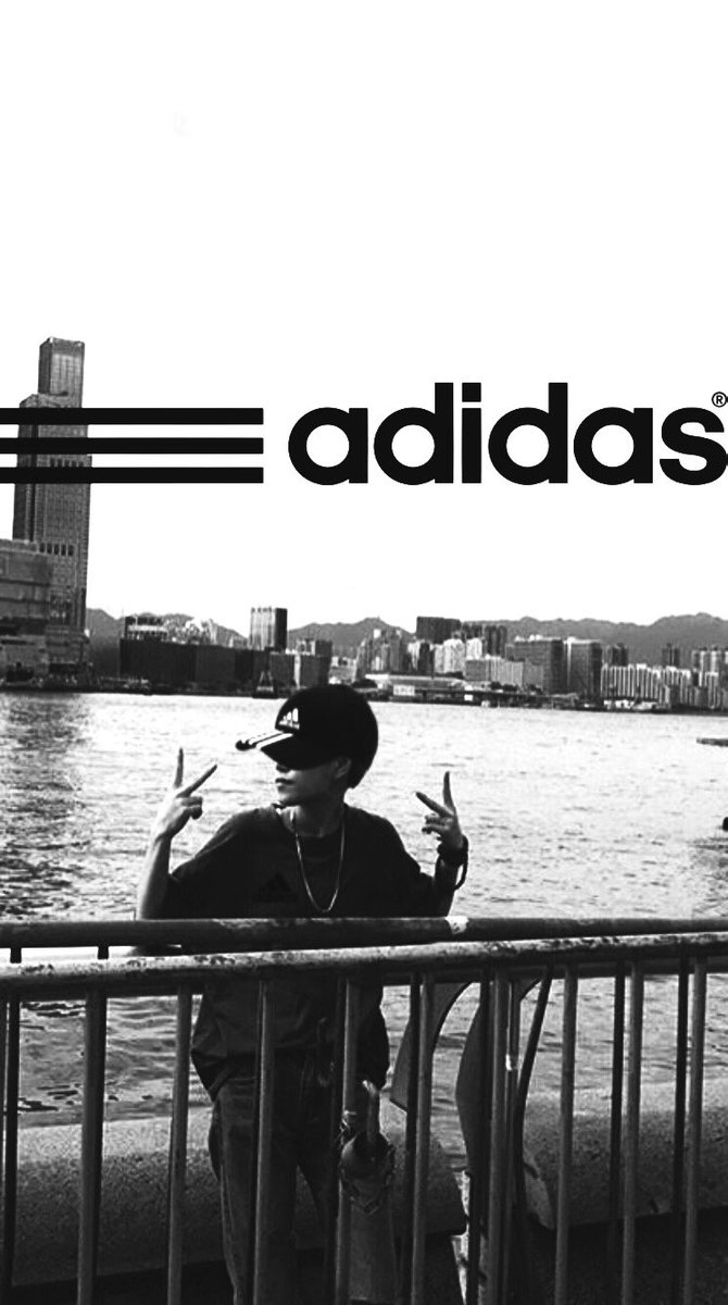 垢削 Sur Twitter ロック画面 Adidas 濃 Adidas 薄