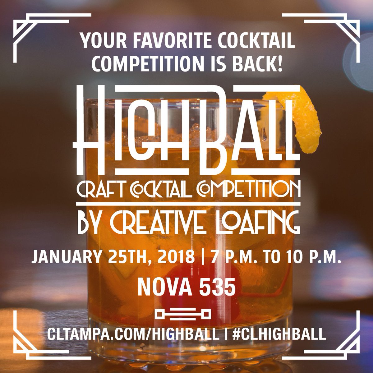 KozubaSpirits's tweet photo. Gladiators…grab your jiggers, strainers and shakers…and may the best mixologist win. The competition is fun enough — but drinking and sampling while watching…now that’s just stupid fun.
…
#mixology #cocktails #clhighball #whiskey https://t.co/YxtRbnAbfI