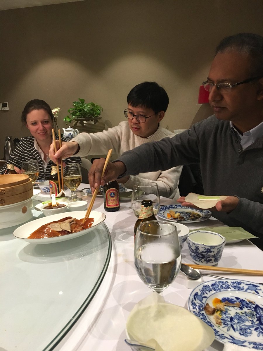 WetzelGabriel's tweet photo. The best way to conclude our GTM #IOT 2018 Kickoff : a fantastic dinner with the international @BoschSI team #China #Shanghai https://t.co/p2y8gLA2ad