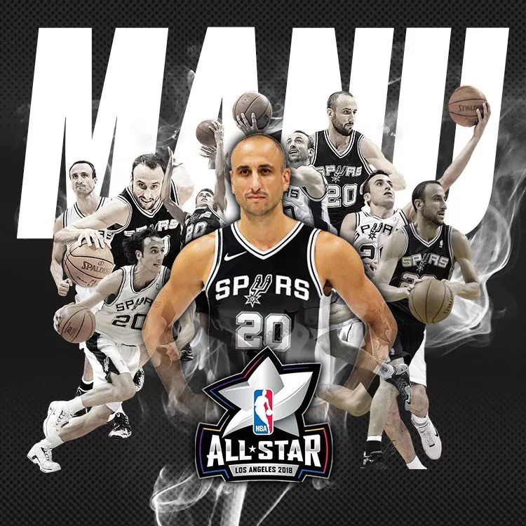 ¡Recta final! Últimos días de votación para que <a href="/manuginobili/">Manu Ginobili</a> pueda estar en el Juego de las Estrellas. #NBAVote Manu Ginobili.