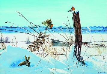 AbilityArt's tweet photo. Gli #uccelli sono un soggetto sempre affascinante da riprodurre su tela e fonte di ispirazione per tanti #pittori. Scopri sul nostro blog la gallery delle #opere #AbilityArt dedicata ai #pettirossi, i colorati protagonisti dell’#inverno! https://t.co/00xWw7Xt4u https://t.co/YofpfOQKs7